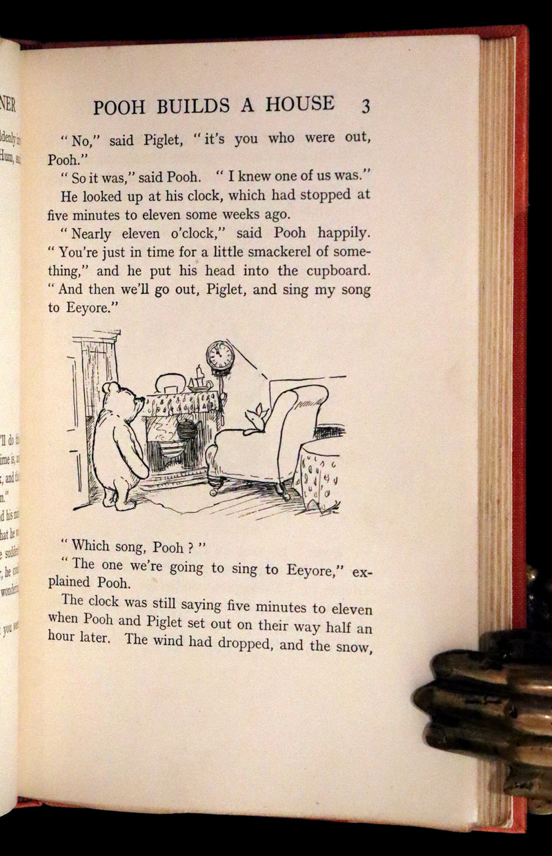 1928 First UK Edition - A. A. Milne & Ernest H. Shepard - The HOUSE at POOH CORNER.