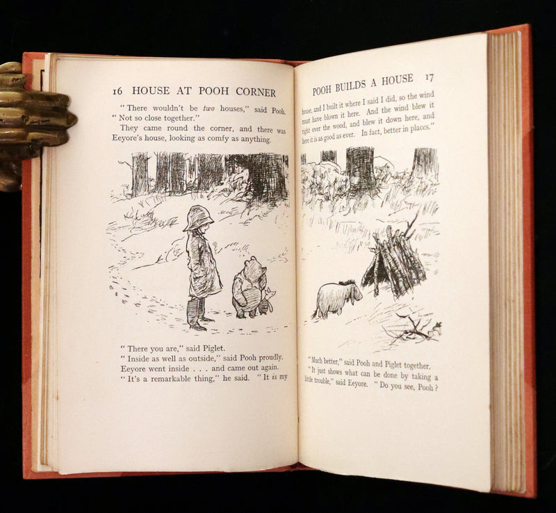 1928 First UK Edition - A. A. Milne & Ernest H. Shepard - The HOUSE at POOH CORNER.