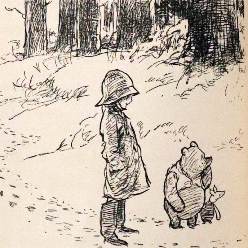 1928 First UK Edition - A. A. Milne & Ernest H. Shepard - The HOUSE at POOH CORNER.