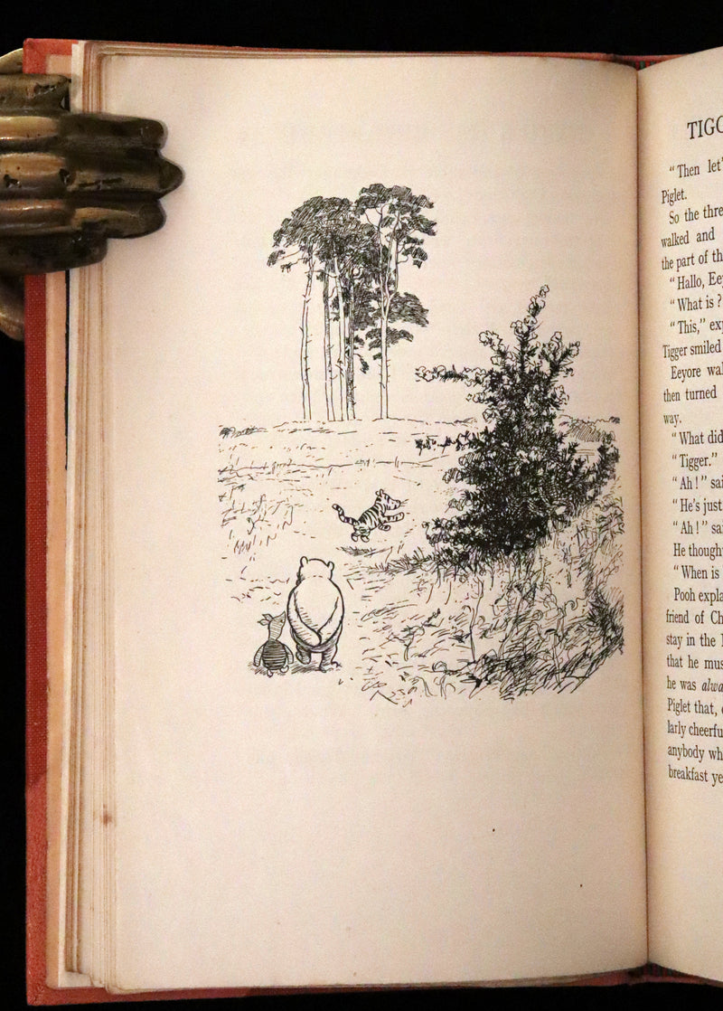 1928 First UK Edition - A. A. Milne & Ernest H. Shepard - The HOUSE at POOH CORNER.