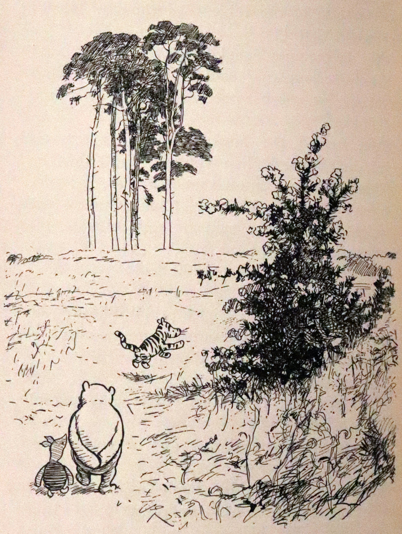 1928 First UK Edition - A. A. Milne & Ernest H. Shepard - The HOUSE at POOH CORNER.