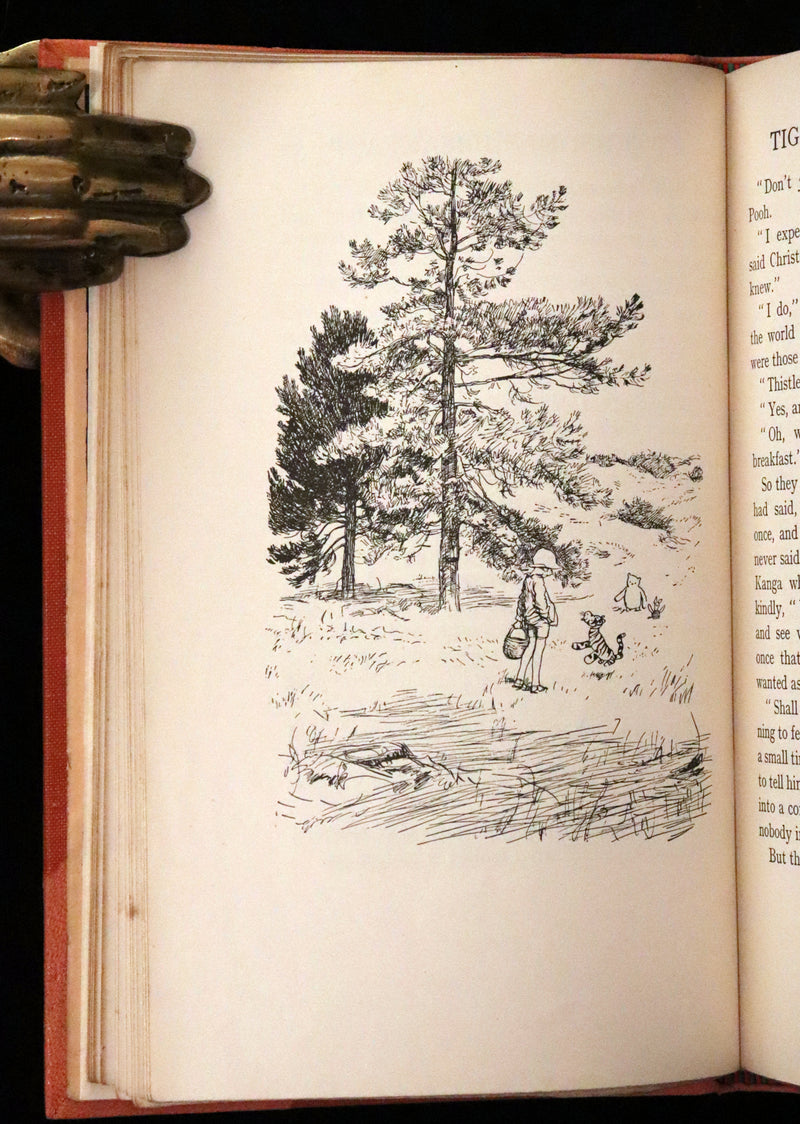 1928 First UK Edition - A. A. Milne & Ernest H. Shepard - The HOUSE at POOH CORNER.