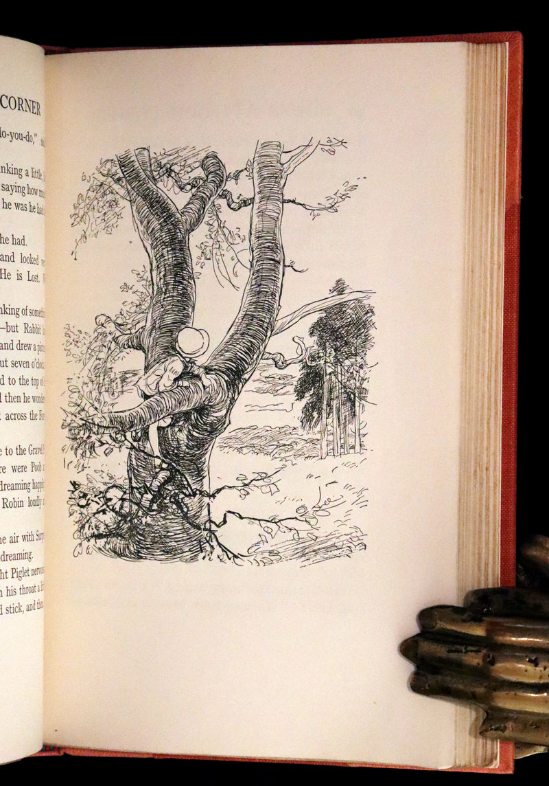1928 First UK Edition - A. A. Milne & Ernest H. Shepard - The HOUSE at POOH CORNER.