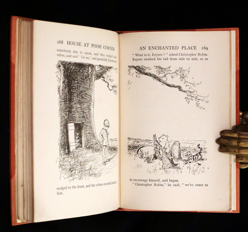 1928 First UK Edition - A. A. Milne & Ernest H. Shepard - The HOUSE at POOH CORNER.