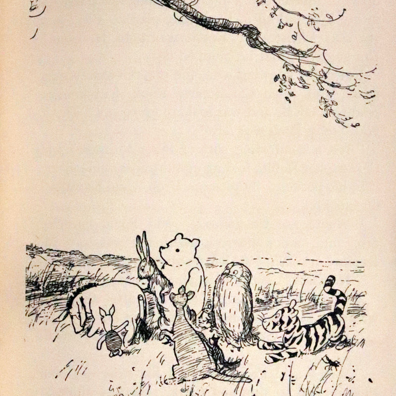 1928 First UK Edition - A. A. Milne & Ernest H. Shepard - The HOUSE at POOH CORNER.