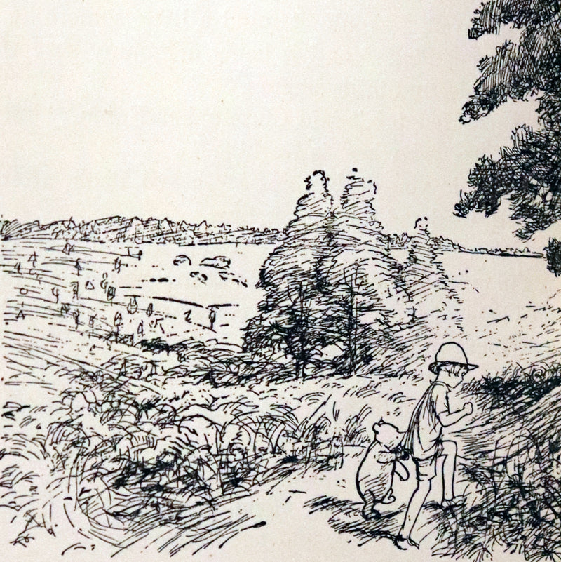 1928 First UK Edition - A. A. Milne & Ernest H. Shepard - The HOUSE at POOH CORNER.