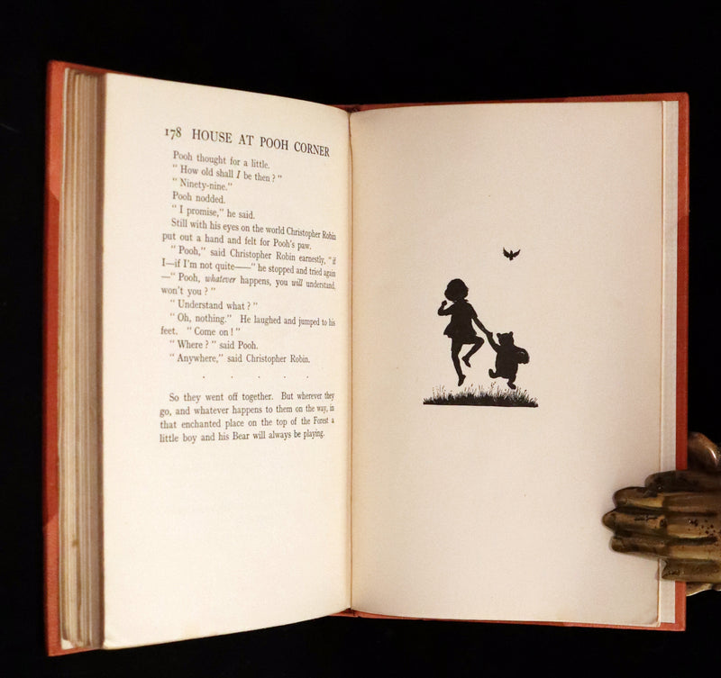 1928 First UK Edition - A. A. Milne & Ernest H. Shepard - The HOUSE at POOH CORNER.