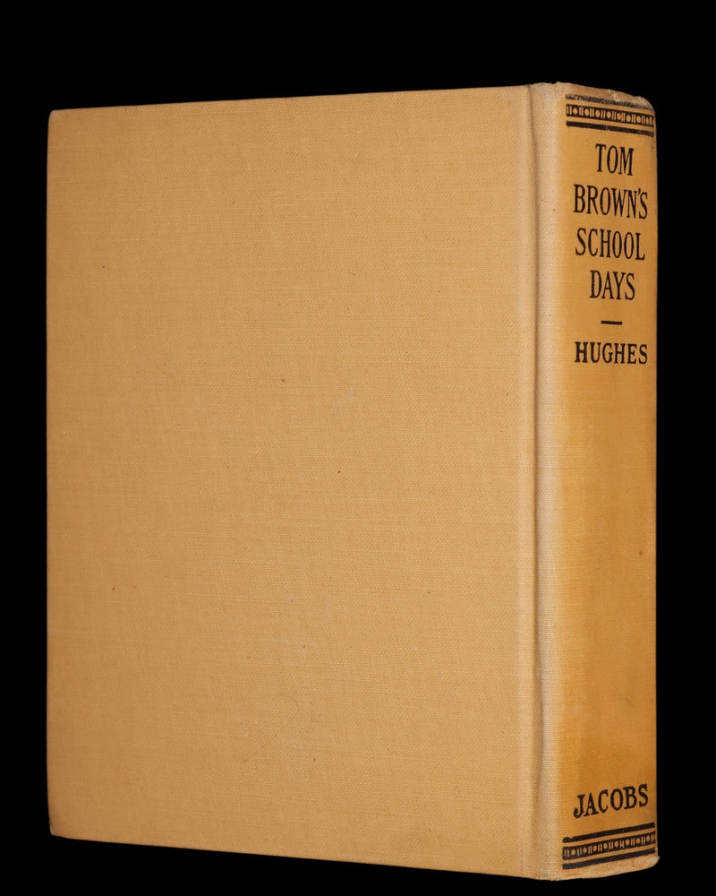 1923 Rare George W. Jacobs Edition - Tom Brown's School Days illustrated by Percy Tarrant.