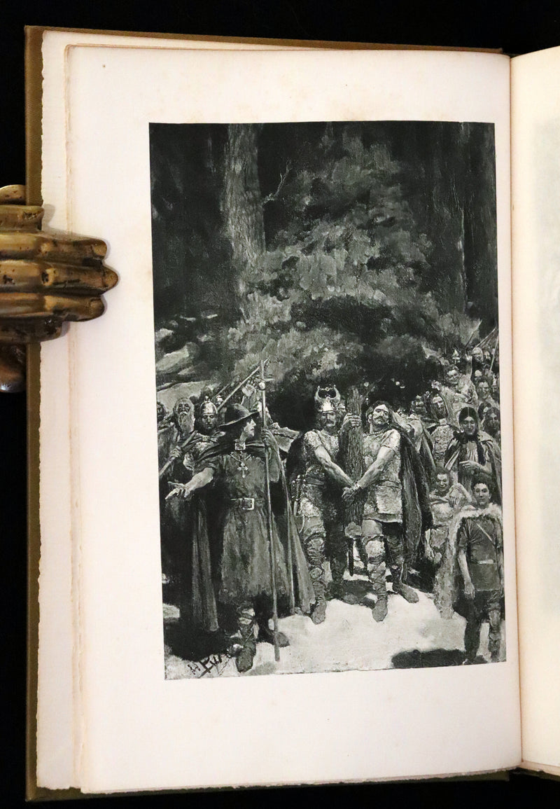 1897 Rare First Edition - The First Christmas Tree Illustrated by Howard Pyle.