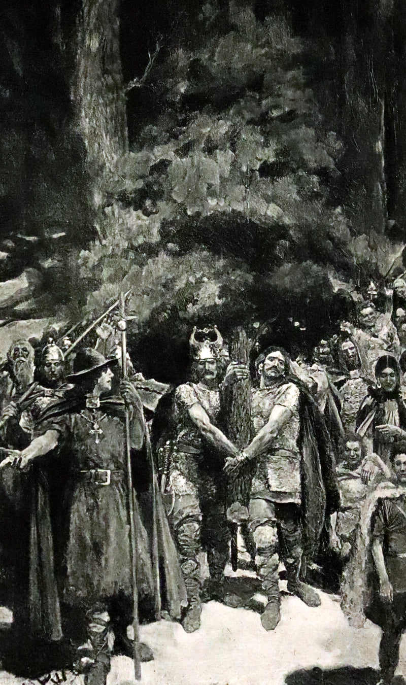 1897 Rare First Edition - The First Christmas Tree Illustrated by Howard Pyle.