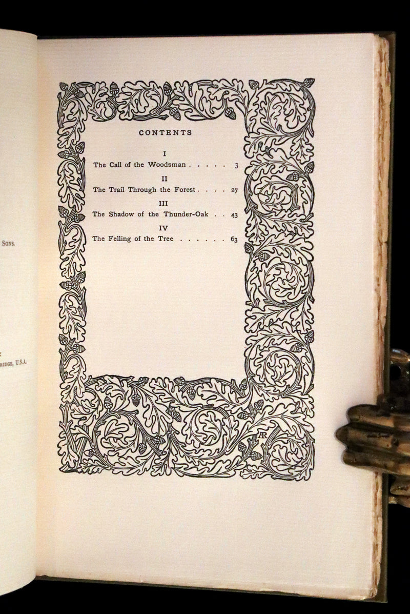 1897 Rare First Edition - The First Christmas Tree Illustrated by Howard Pyle.