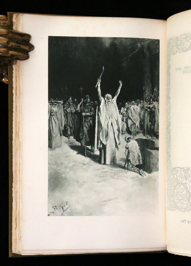 1897 Rare First Edition - The First Christmas Tree Illustrated by Howard Pyle.