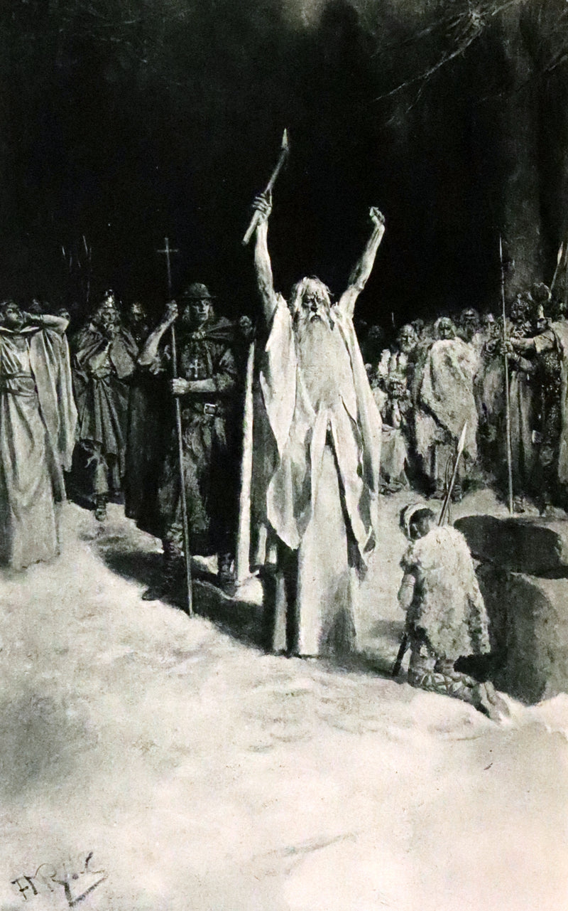 1897 Rare First Edition - The First Christmas Tree Illustrated by Howard Pyle.