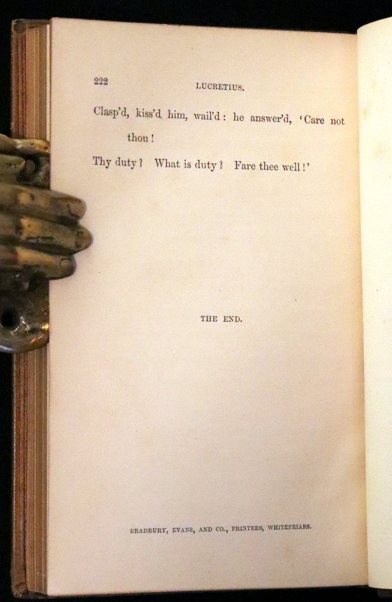 1870 Rare First Edition - Legend of King Arthur & The Holy Grail by Alfred Tennyson.