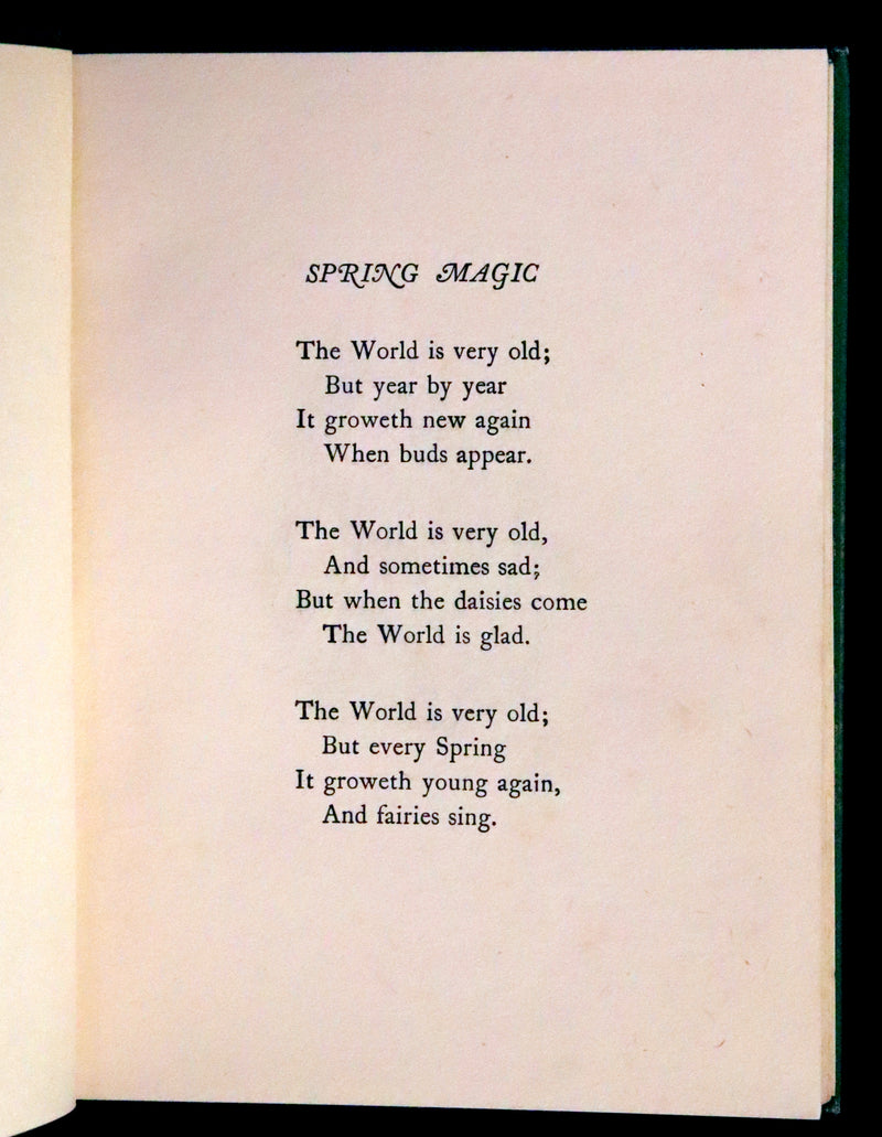 1940 Rare Book - THE BOOK OF THE FLOWER FAIRIES by Cicely Mary Barker.