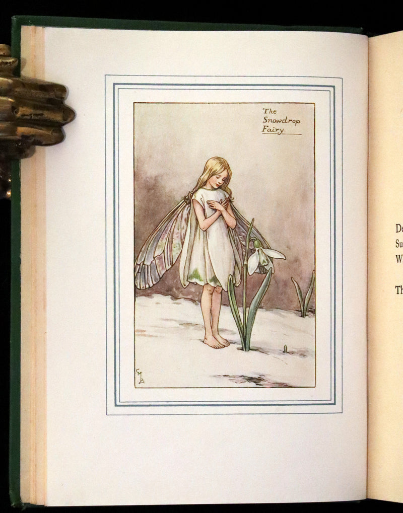1940 Rare Book - THE BOOK OF THE FLOWER FAIRIES by Cicely Mary Barker.
