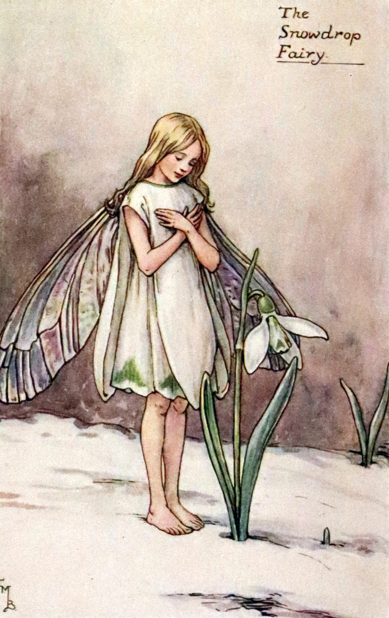 1940 Rare Book - THE BOOK OF THE FLOWER FAIRIES by Cicely Mary Barker.