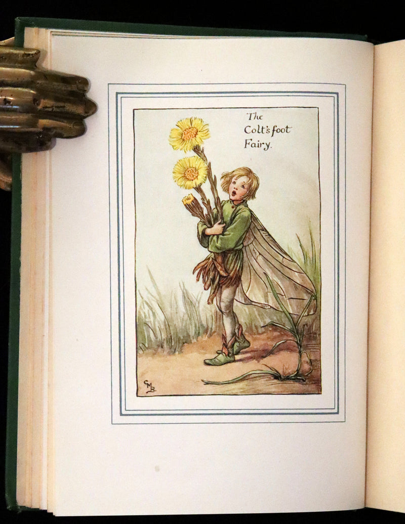 1940 Rare Book - THE BOOK OF THE FLOWER FAIRIES by Cicely Mary Barker.