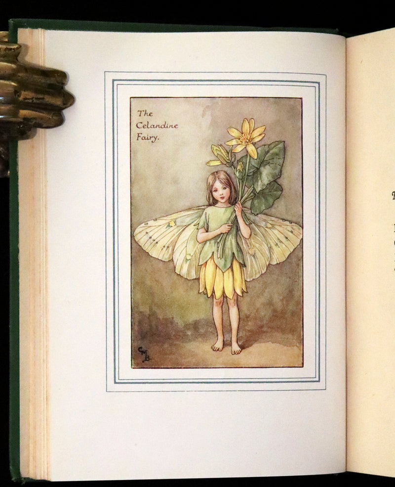 1940 Rare Book - THE BOOK OF THE FLOWER FAIRIES by Cicely Mary Barker.