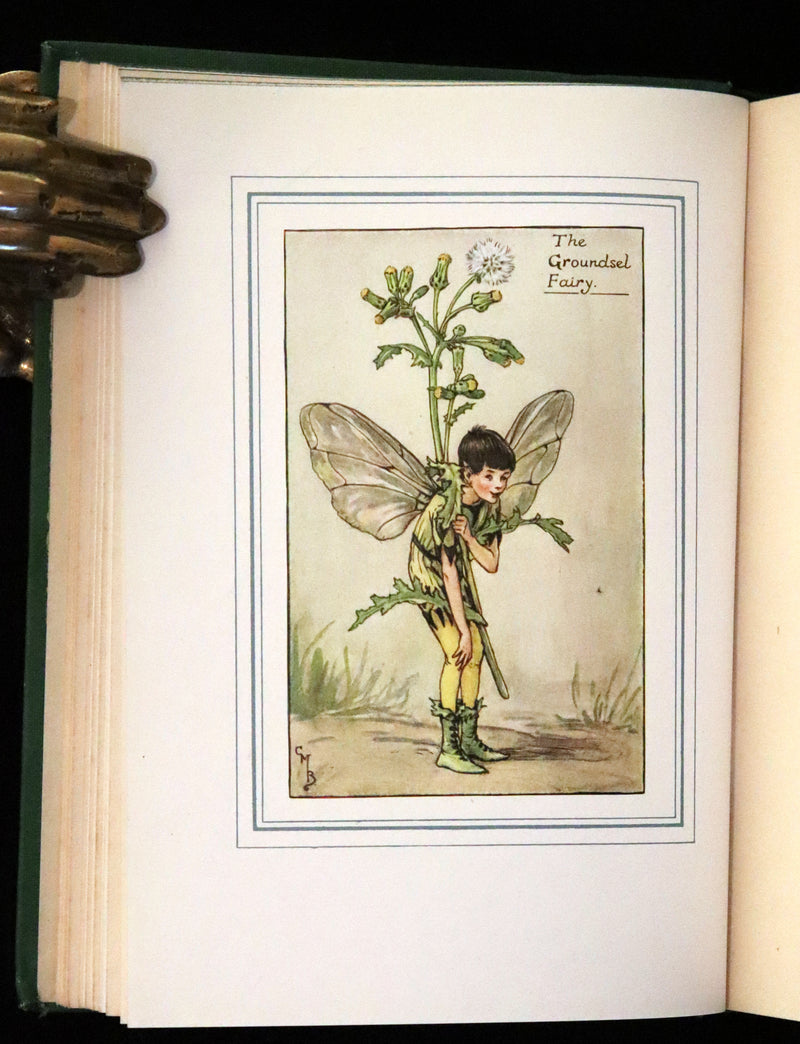 1940 Rare Book - THE BOOK OF THE FLOWER FAIRIES by Cicely Mary Barker.