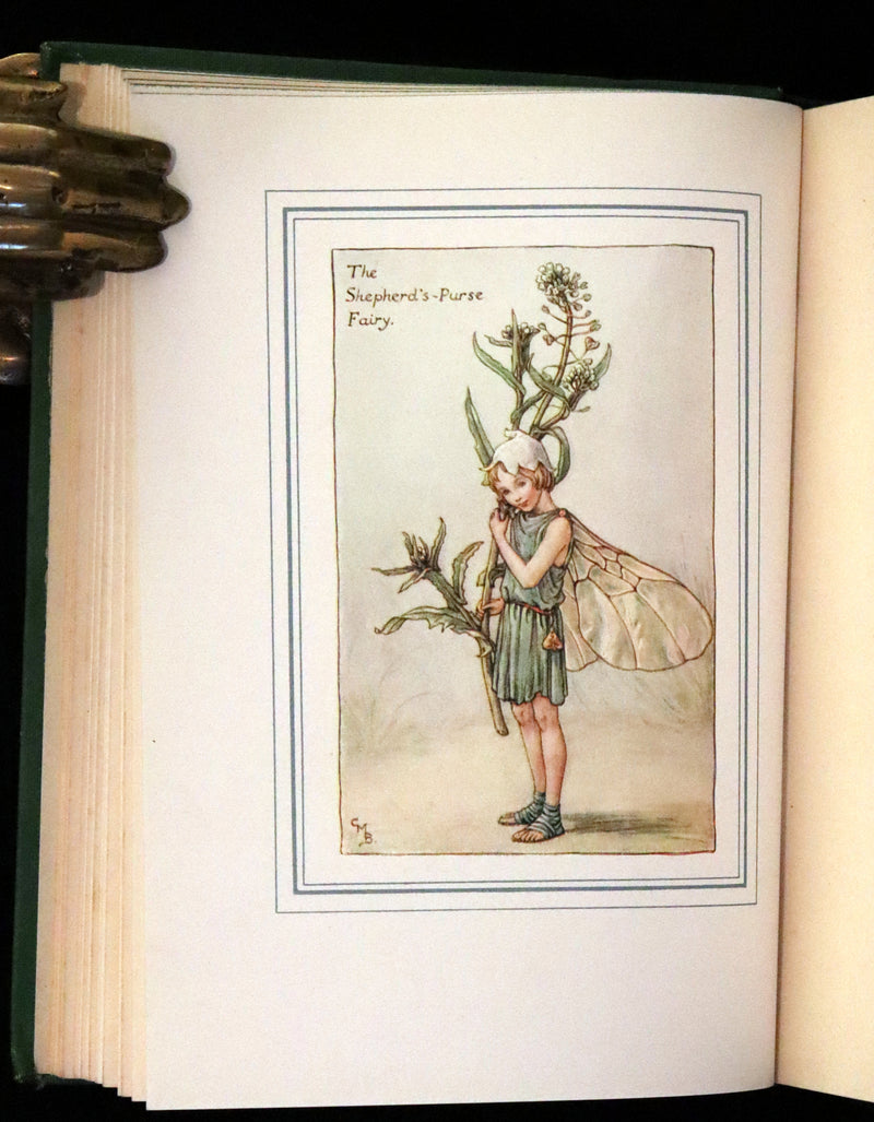 1940 Rare Book - THE BOOK OF THE FLOWER FAIRIES by Cicely Mary Barker.