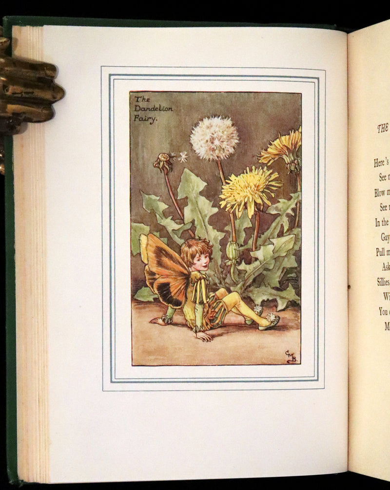 1940 Rare Book - THE BOOK OF THE FLOWER FAIRIES by Cicely Mary Barker.
