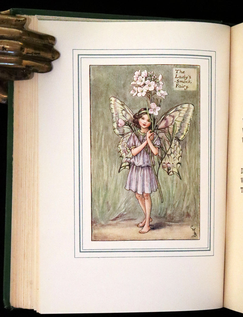 1940 Rare Book - THE BOOK OF THE FLOWER FAIRIES by Cicely Mary Barker.