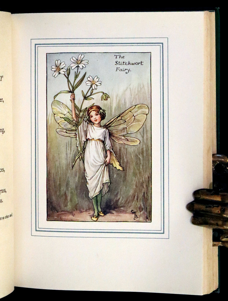 1940 Rare Book - THE BOOK OF THE FLOWER FAIRIES by Cicely Mary Barker.