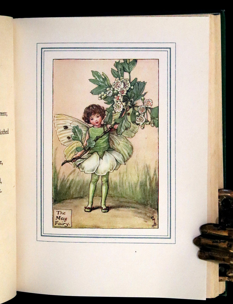 1940 Rare Book - THE BOOK OF THE FLOWER FAIRIES by Cicely Mary Barker.