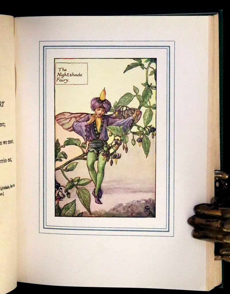 1940 Rare Book - THE BOOK OF THE FLOWER FAIRIES by Cicely Mary Barker.