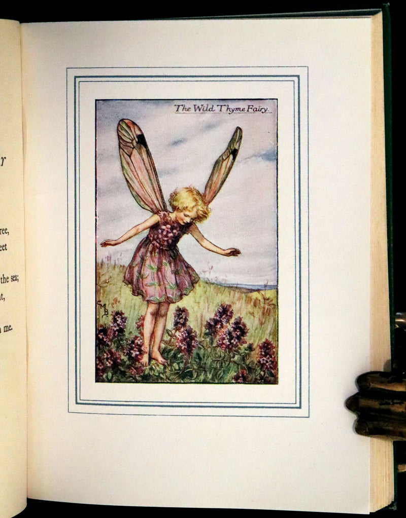 1940 Rare Book - THE BOOK OF THE FLOWER FAIRIES by Cicely Mary Barker.
