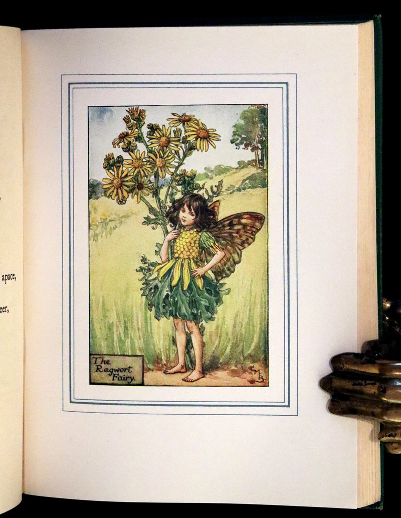 1940 Rare Book - THE BOOK OF THE FLOWER FAIRIES by Cicely Mary Barker.