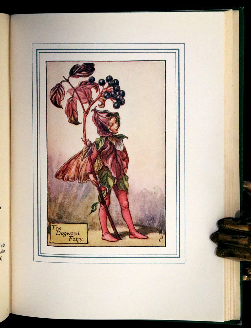 1940 Rare Book - THE BOOK OF THE FLOWER FAIRIES by Cicely Mary Barker.