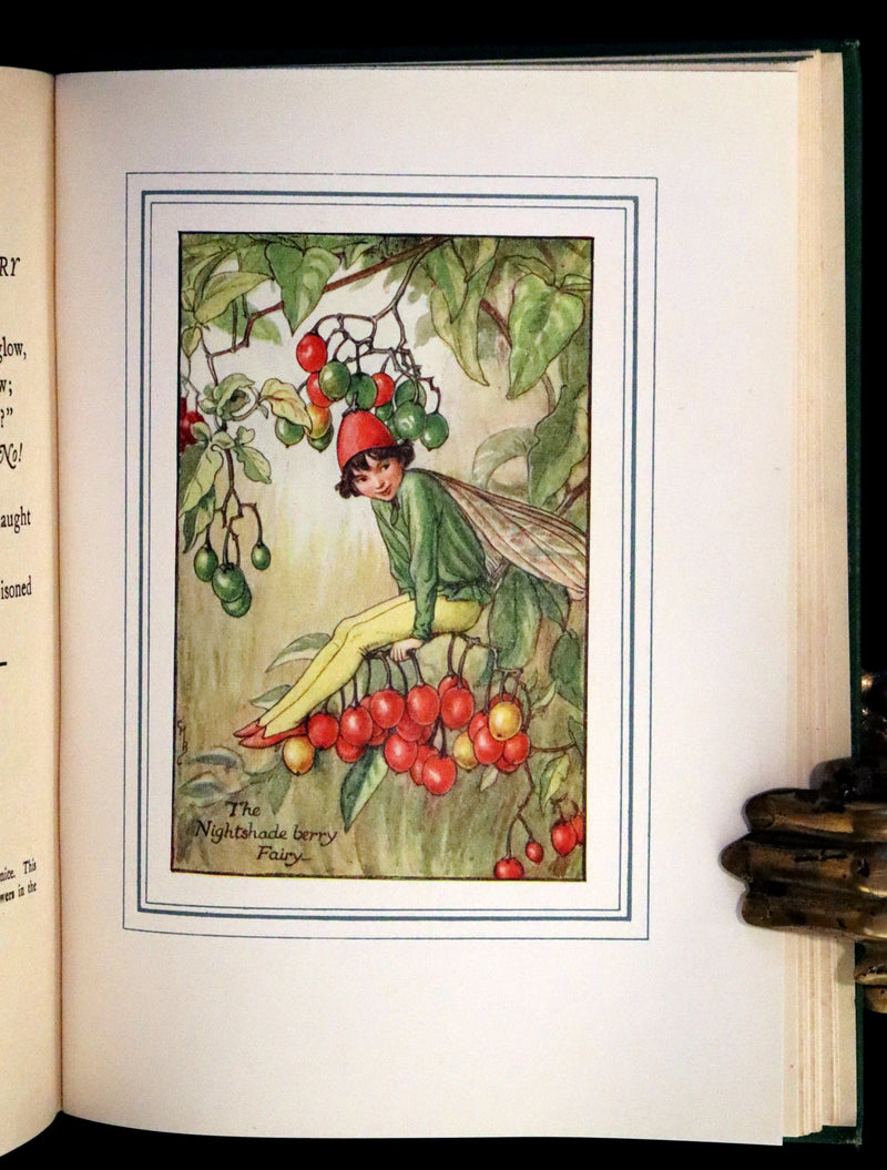 1940 Rare Book - THE BOOK OF THE FLOWER FAIRIES by Cicely Mary Barker.