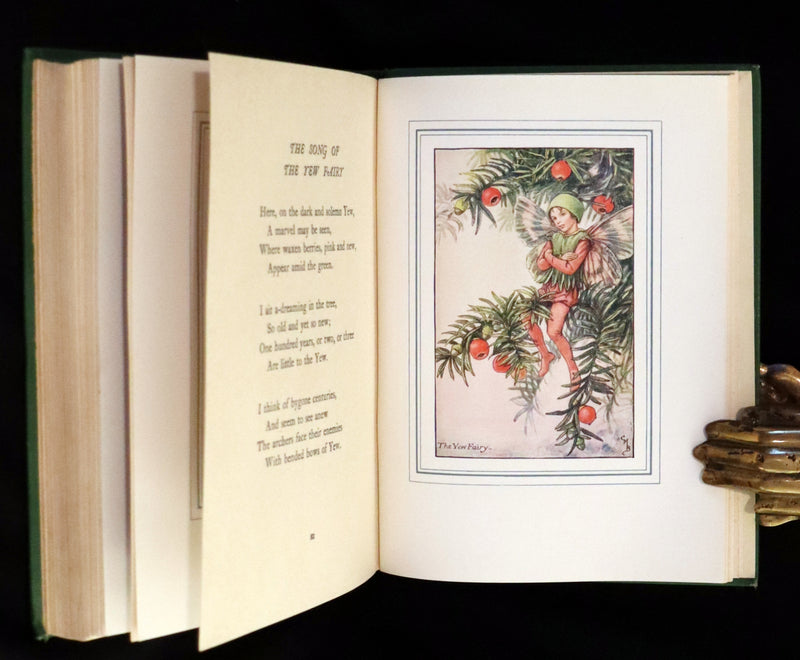 1940 Rare Book - THE BOOK OF THE FLOWER FAIRIES by Cicely Mary Barker.