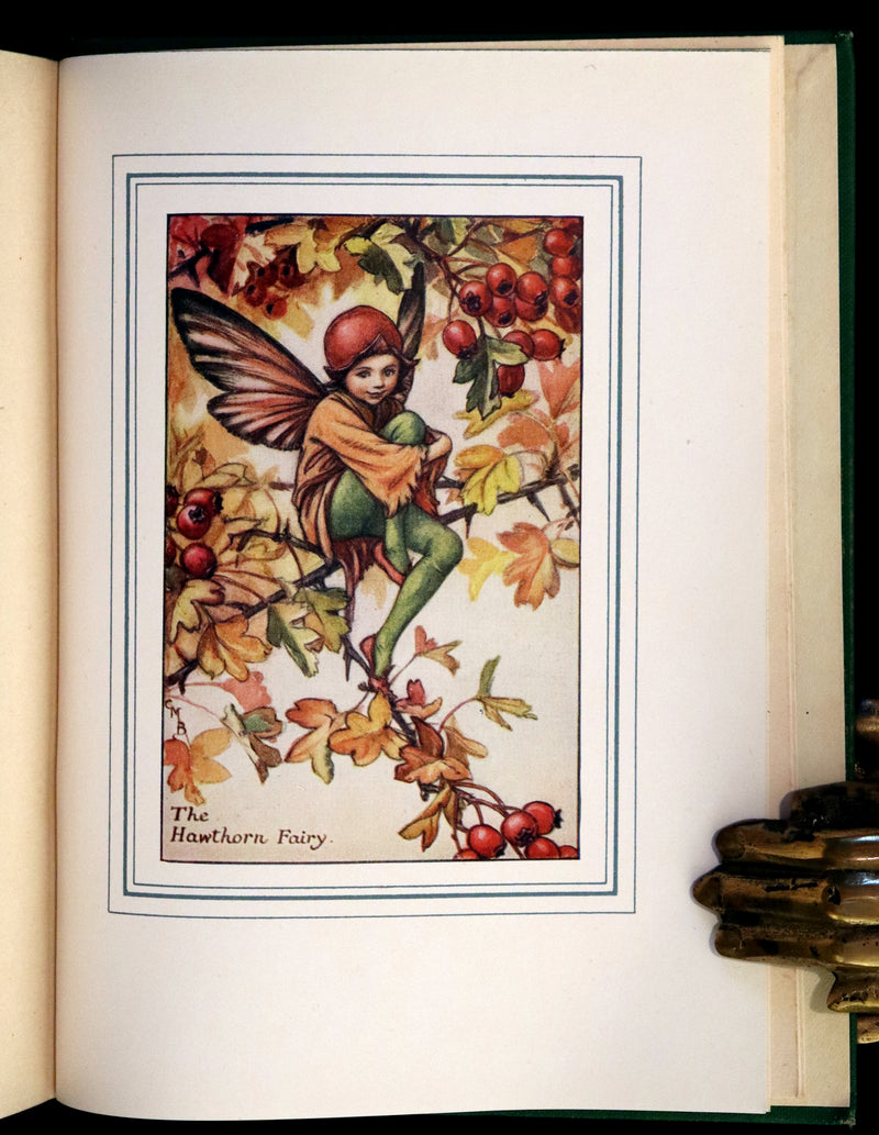 1940 Rare Book - THE BOOK OF THE FLOWER FAIRIES by Cicely Mary Barker.