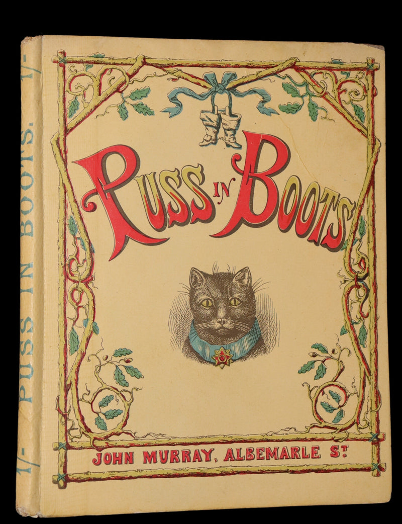 1900 Scarce First Color Edition - Puss in Boots Drawn by Otto Speckter.