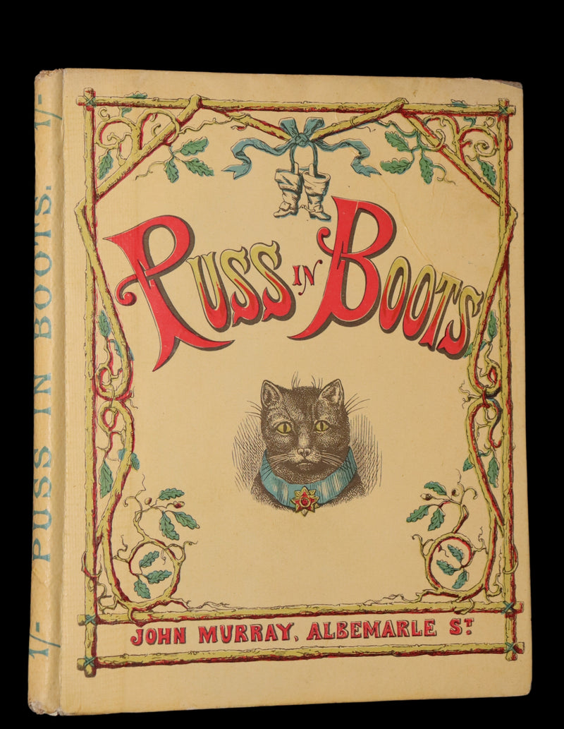 1900 Scarce First Color Edition - Puss in Boots Drawn by Otto Speckter.