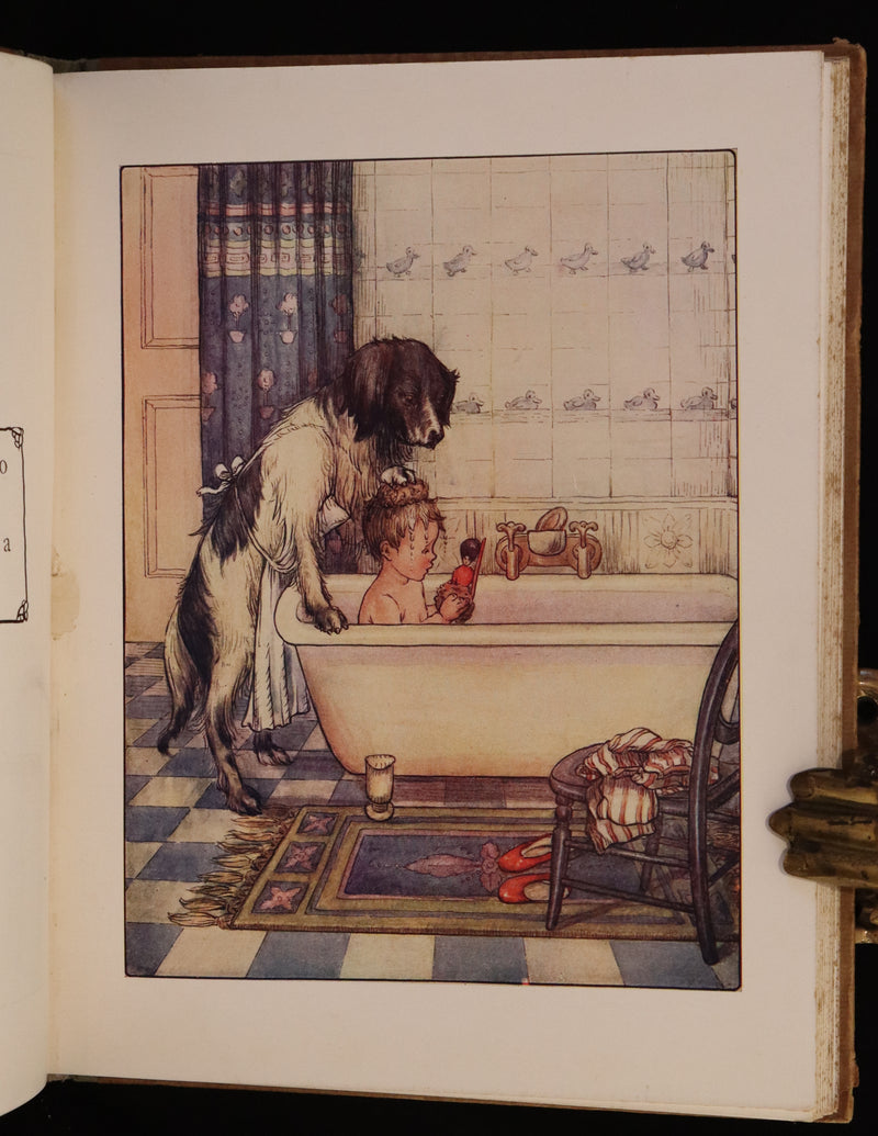 1913 Rare First Edition  - Peter Pan's ABC Illustrated in Colour by Flora White.