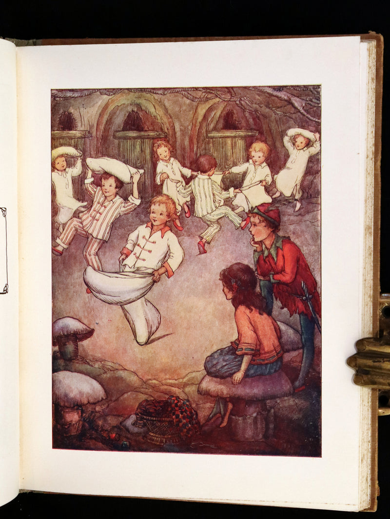 1913 Rare First Edition  - Peter Pan's ABC Illustrated in Colour by Flora White.