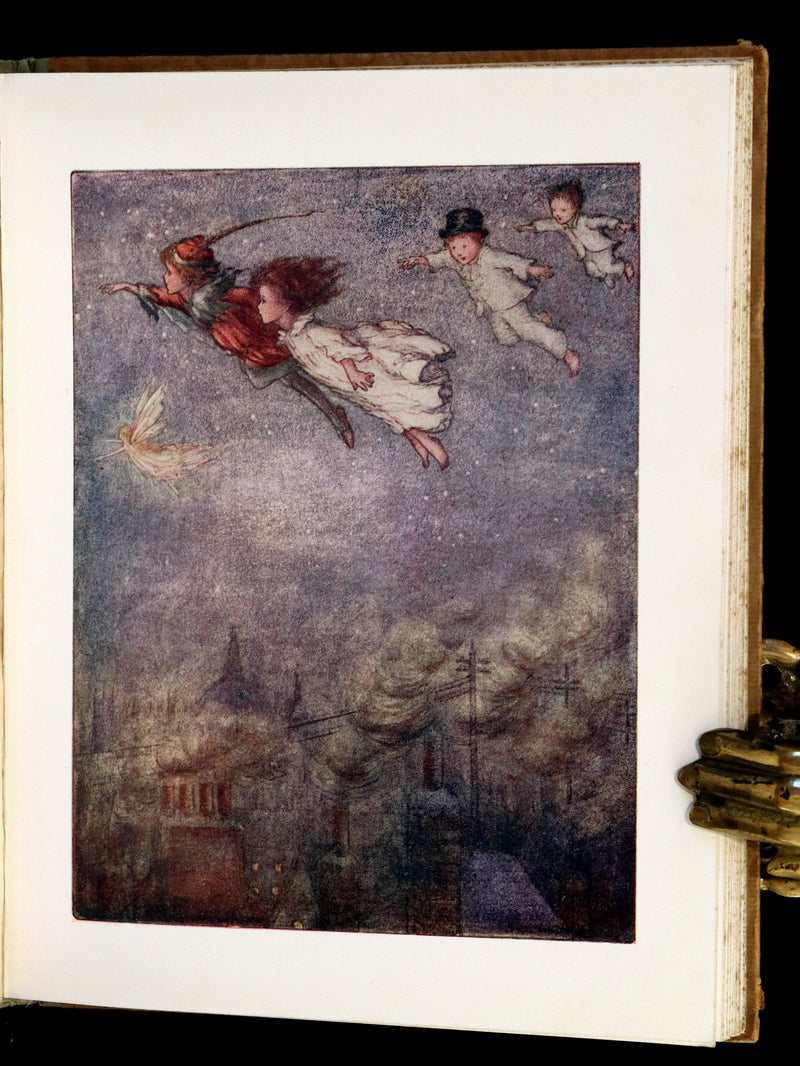 1913 Rare First Edition  - Peter Pan's ABC Illustrated in Colour by Flora White.