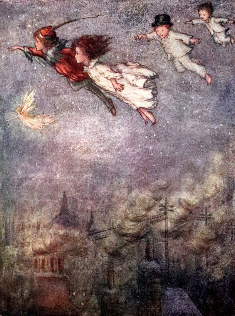 1913 Rare First Edition  - Peter Pan's ABC Illustrated in Colour by Flora White.