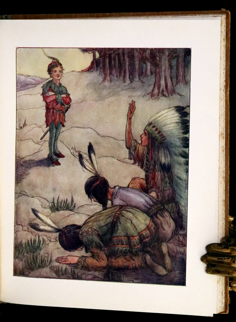 1913 Rare First Edition  - Peter Pan's ABC Illustrated in Colour by Flora White.