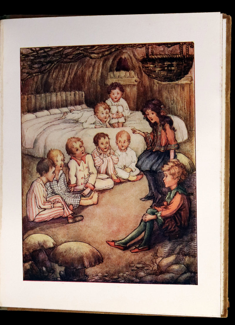 1913 Rare First Edition  - Peter Pan's ABC Illustrated in Colour by Flora White.