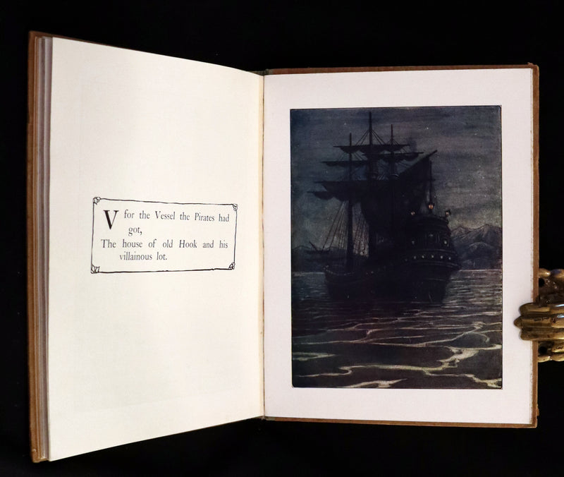 1913 Rare First Edition  - Peter Pan's ABC Illustrated in Colour by Flora White.