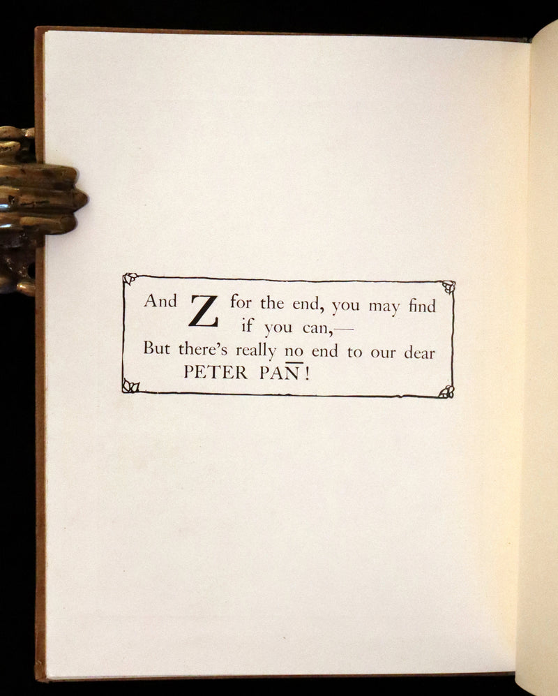 1913 Rare First Edition  - Peter Pan's ABC Illustrated in Colour by Flora White.