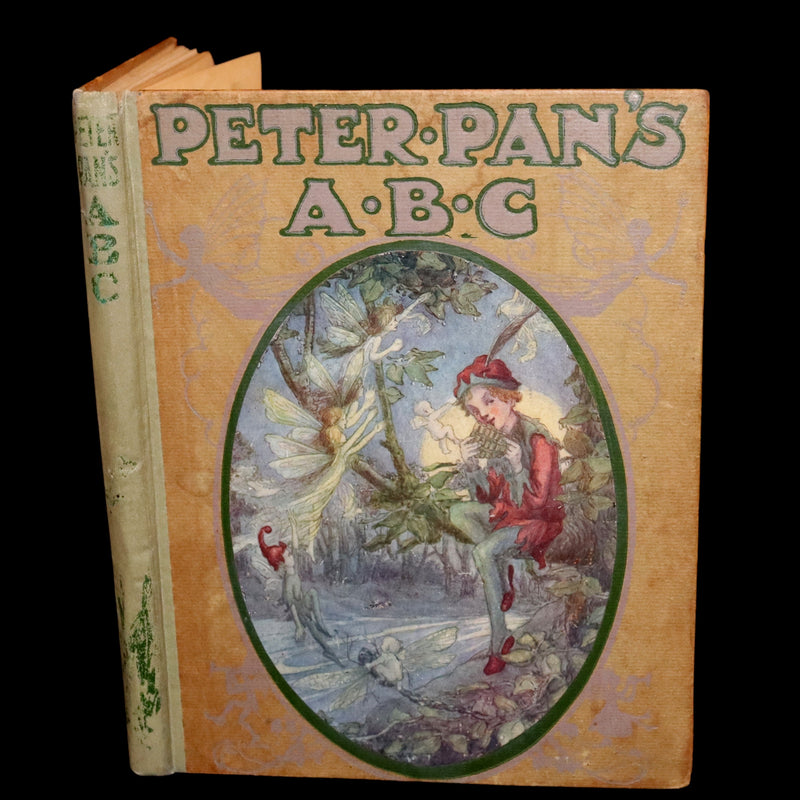 1913 Rare First Edition  - Peter Pan's ABC Illustrated in Colour by Flora White.