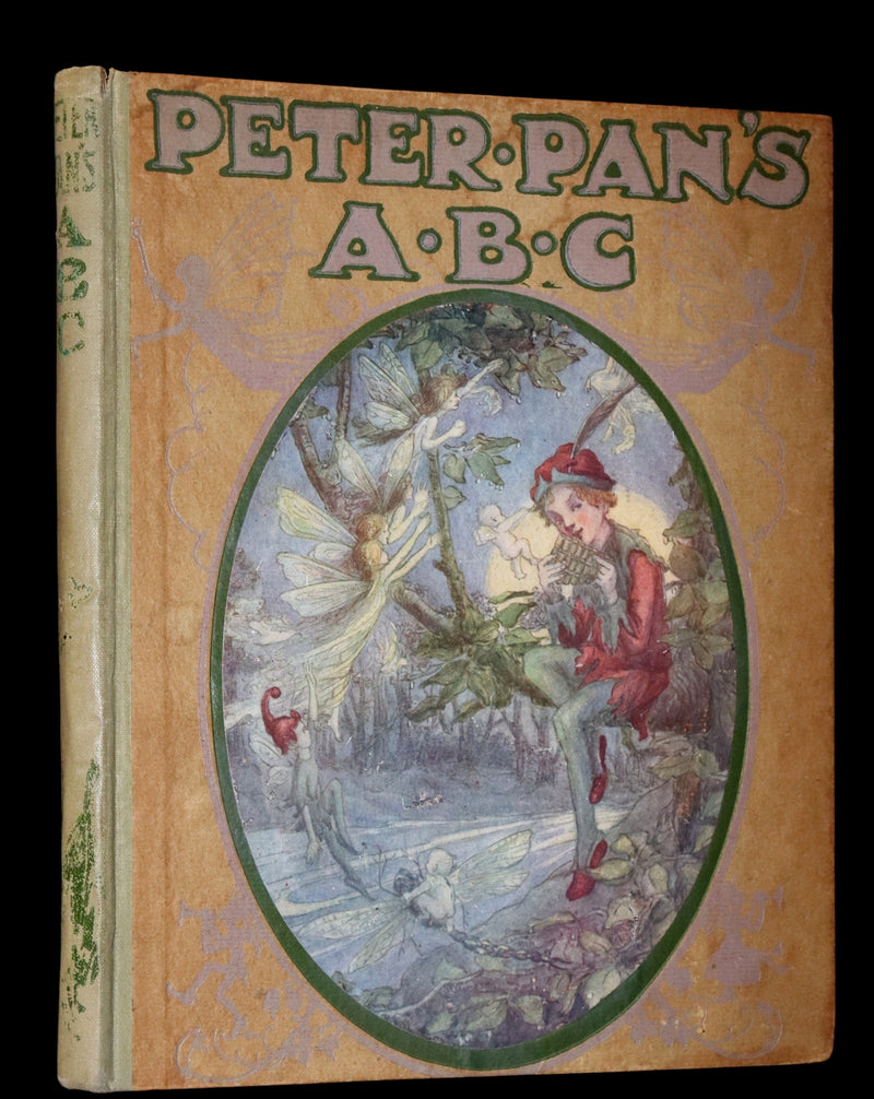 1913 Rare First Edition  - Peter Pan's ABC Illustrated in Colour by Flora White.