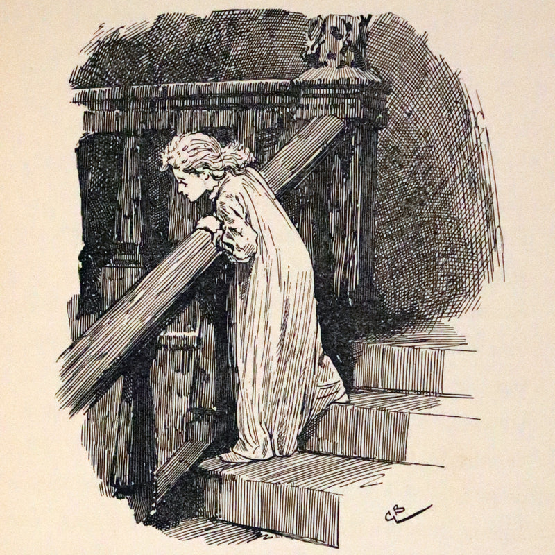 1886 Scarce Edition - Down the Snow Stairs by Alice Corkran illustrated by Gordon Browne.