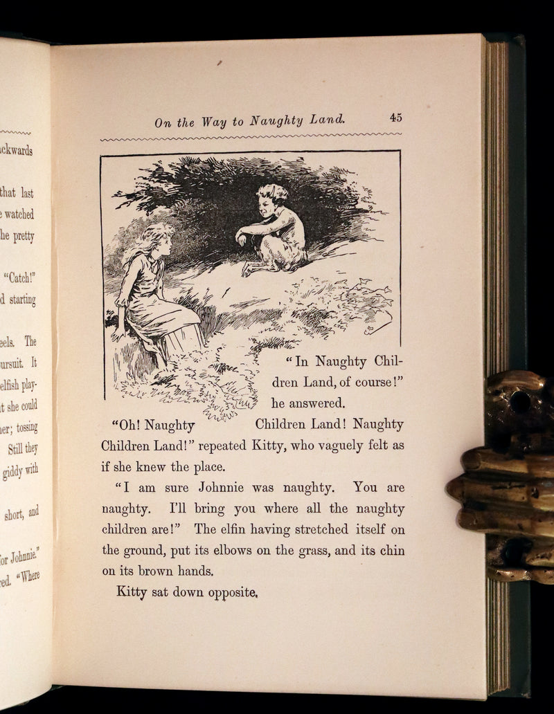 1886 Scarce Edition - Down the Snow Stairs by Alice Corkran illustrated by Gordon Browne.